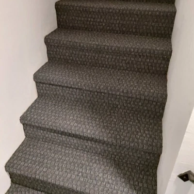 Barnards custom stair runner